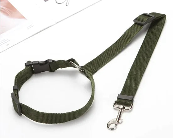 Pakko &amp; Fufu - חגורת בטיחות לרכב מתכווננת עבור חיות מחמד