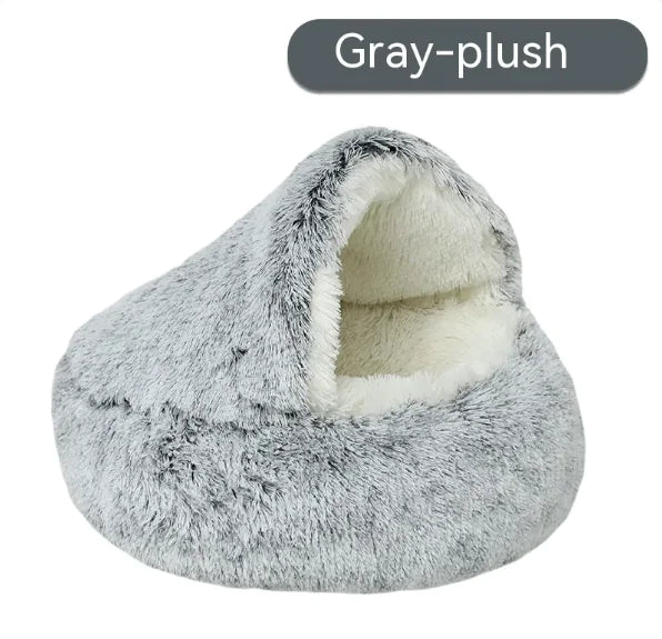 Pakko &amp; Fufu - מיטת מערת מעטפת קטיפה