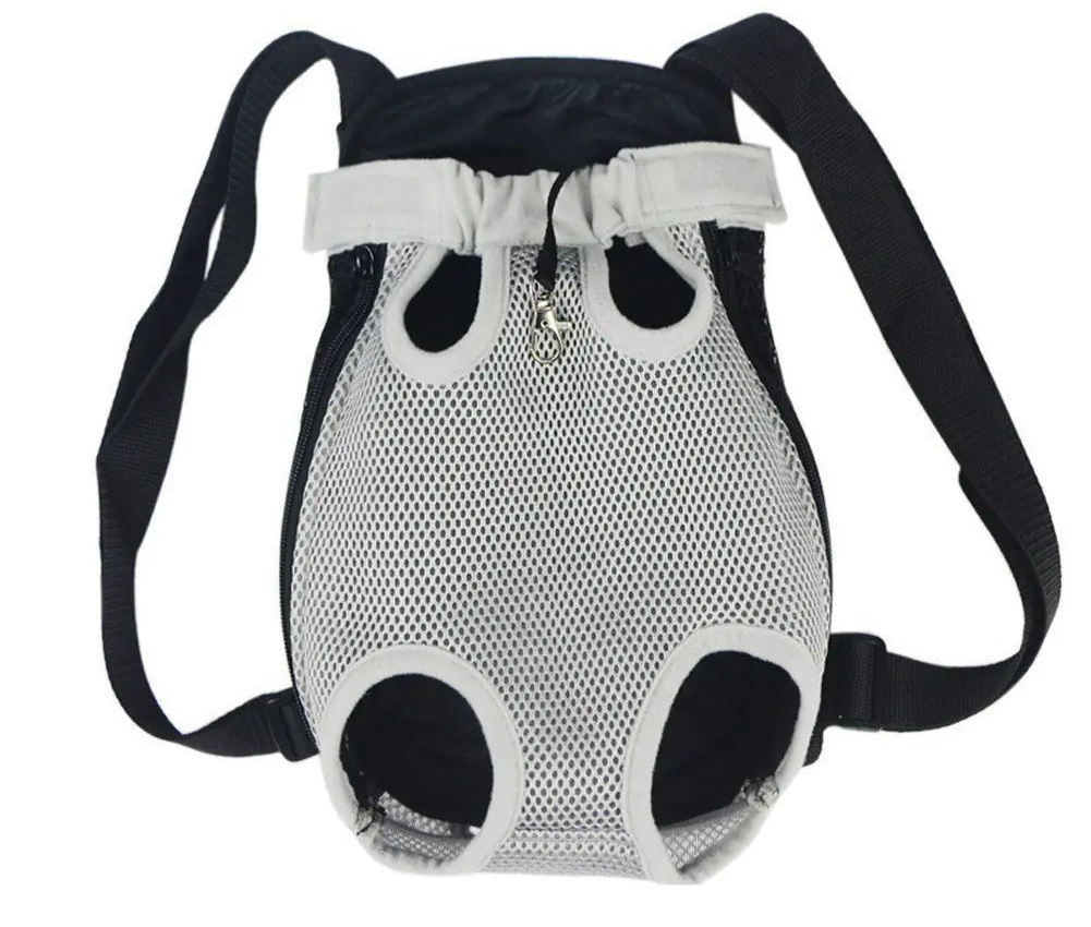 פאקו ופופו – תרמיל גב לחיות מחמד הפונה קדימה (נושם ובטוח)