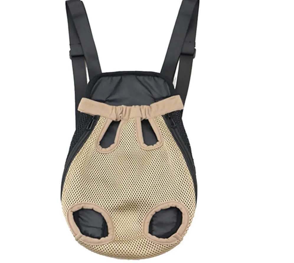 פאקו ופופו – תרמיל גב לחיות מחמד הפונה קדימה (נושם ובטוח)