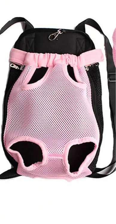 פאקו ופופו – תרמיל גב לחיות מחמד הפונה קדימה (נושם ובטוח)