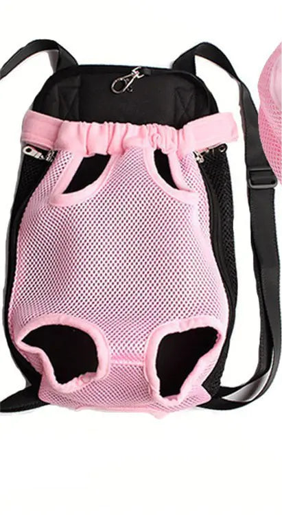 פאקו ופופו – תרמיל גב לחיות מחמד הפונה קדימה (נושם ובטוח)