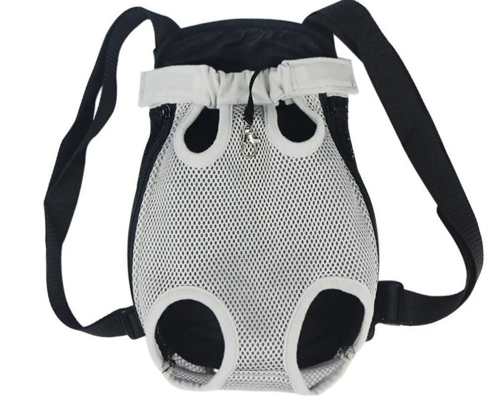 פאקו ופופו – תרמיל גב לחיות מחמד הפונה קדימה (נושם ובטוח)