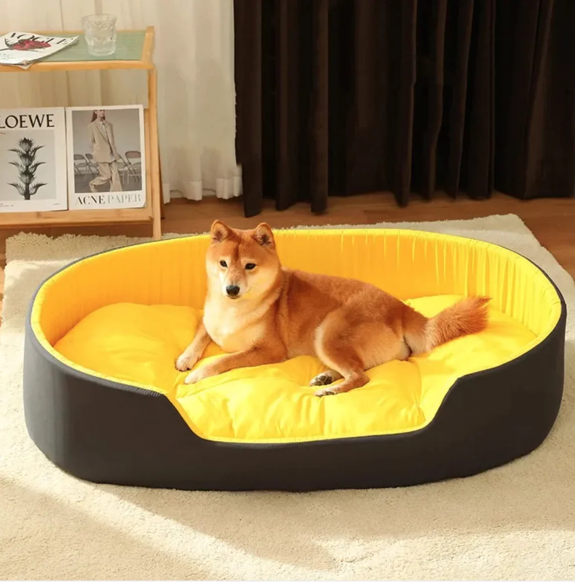 Pakko &amp; Fufu – Pet Nest Dog Bed &amp; Cat Mat