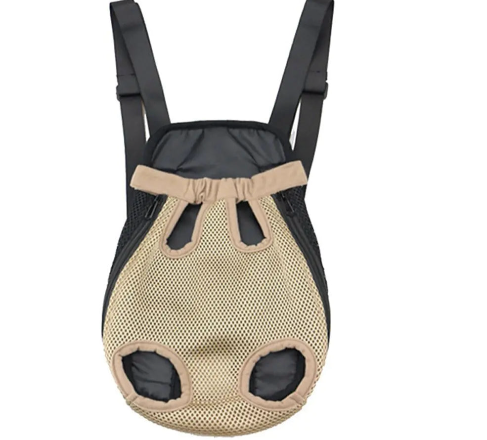 פאקו ופופו – תרמיל גב לחיות מחמד הפונה קדימה (נושם ובטוח)