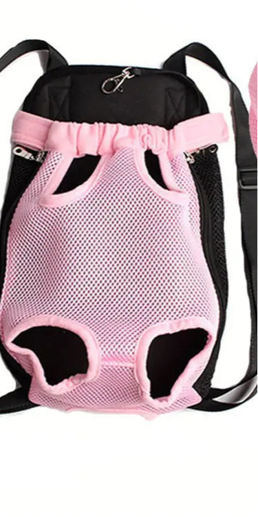 פאקו ופופו – תרמיל גב לחיות מחמד הפונה קדימה (נושם ובטוח)