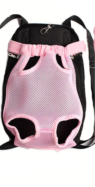 פאקו ופופו – תרמיל גב לחיות מחמד הפונה קדימה (נושם ובטוח)