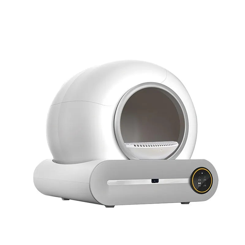 פאקו ופופו – ארגז חול לחתולים פרימיום לניקוי עצמי (טכנולוגיית חיישנים חכמים)