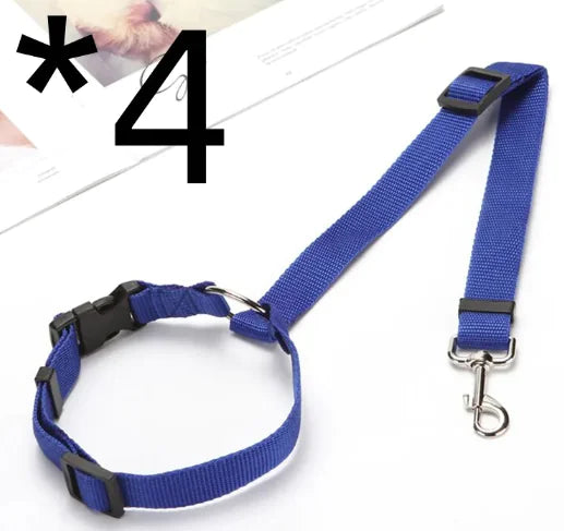 Pakko &amp; Fufu - חגורת בטיחות לרכב מתכווננת עבור חיות מחמד