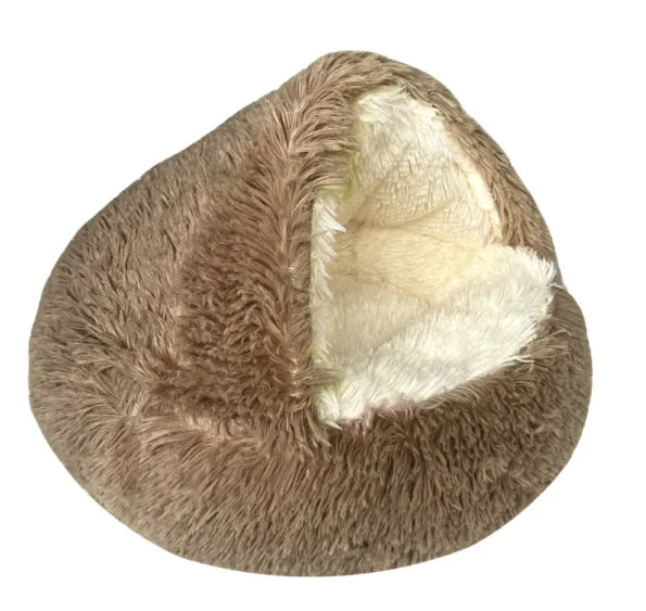 Pakko &amp; Fufu - מיטת מערת מעטפת קטיפה