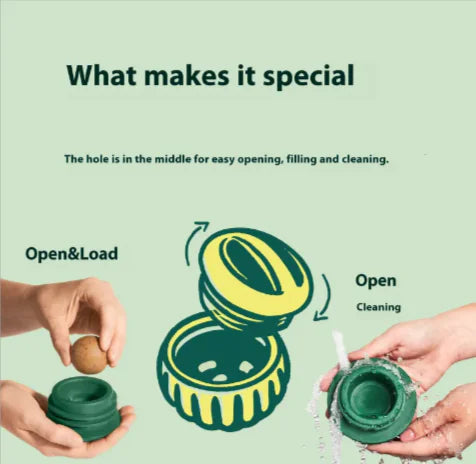 צלחת צעצוע של Pakko &amp; Fufu Dog Slow Feeder