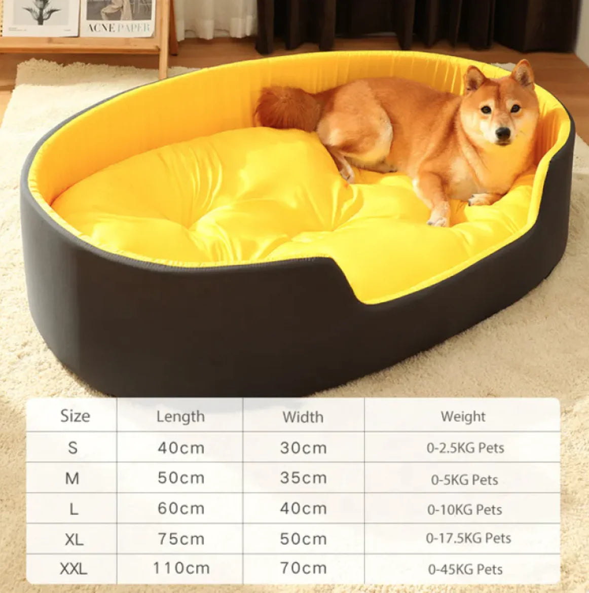 Pakko &amp; Fufu – Pet Nest Dog Bed &amp; Cat Mat
