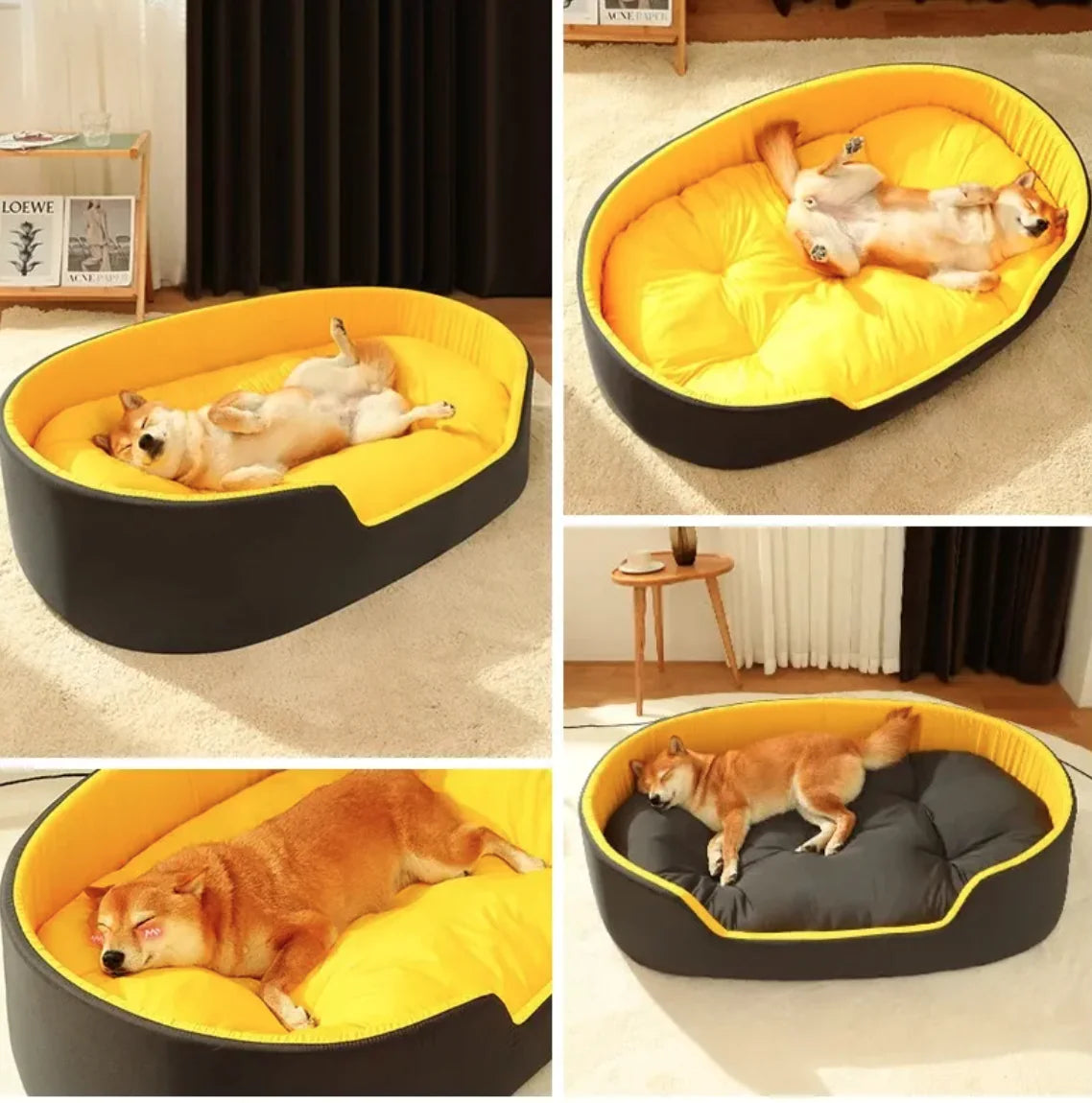 Pakko &amp; Fufu – Pet Nest Dog Bed &amp; Cat Mat