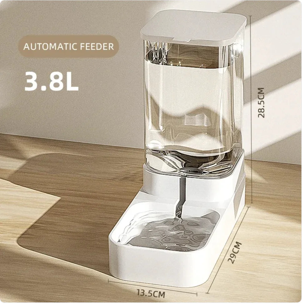 פאקו ופופו - מתקן אוטומטי למים ולהאכיל חתולים וכלבים