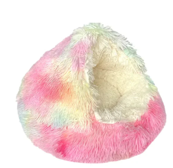 Pakko &amp; Fufu - מיטת מערת מעטפת קטיפה